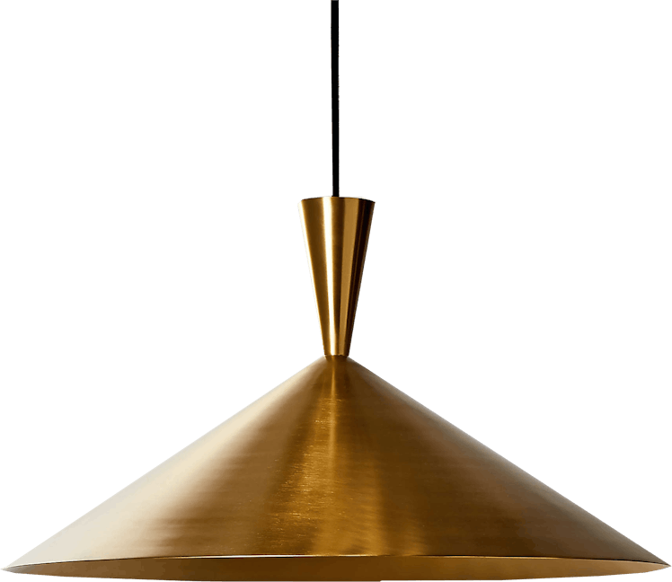 Paul McCobb Exposior Brass Pendent Light Model 2027