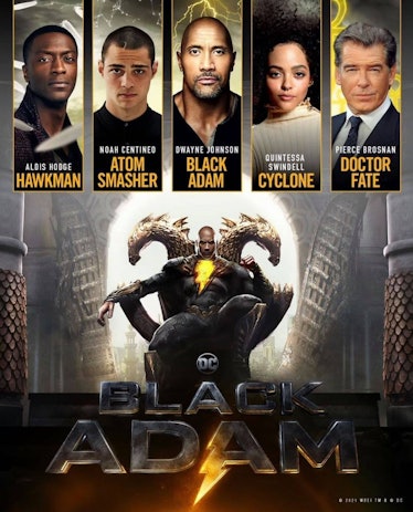 Dwayne Johnson Black Adam Cast