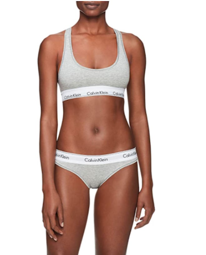 Calvin Klein Cotton Bralette & Bikini Set