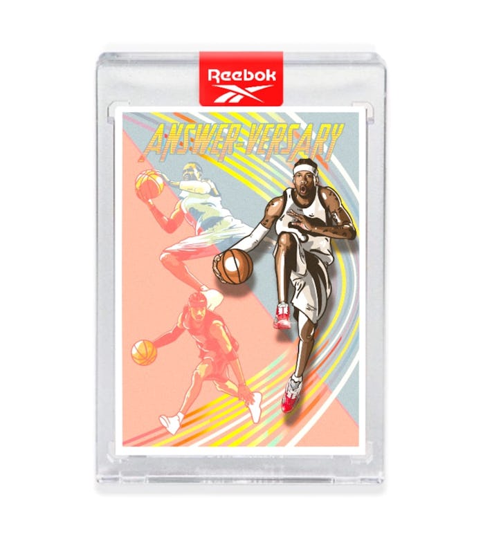 Reebok Floppy Action "Answer-versary" trading card