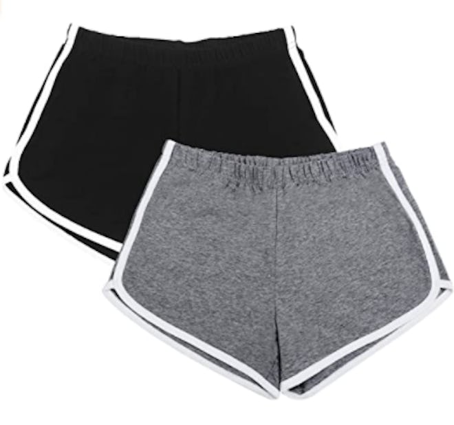 URATOT Cotton Sports Shorts (2-Pack)