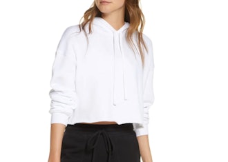 Bella+Canvas Solid Crop Hoodie