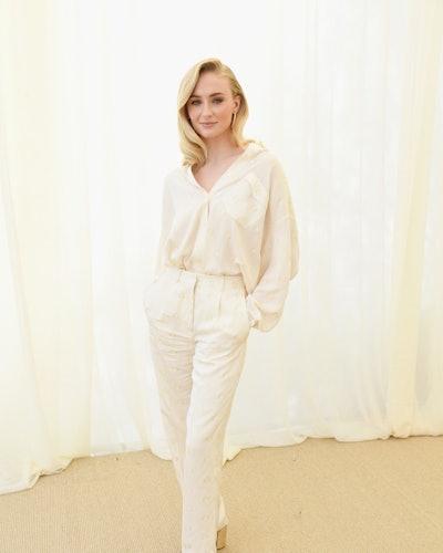 Sophie Turner attends 2019 Roc Nation THE BRUNCH on February 9, 2019 in Los Angeles, California. 