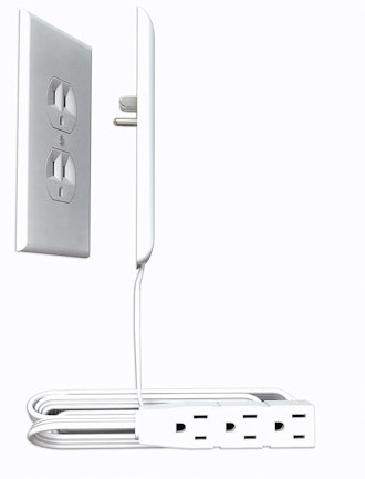 Sleek Socket Ultra-Thin Outlet Cover with Power Strip