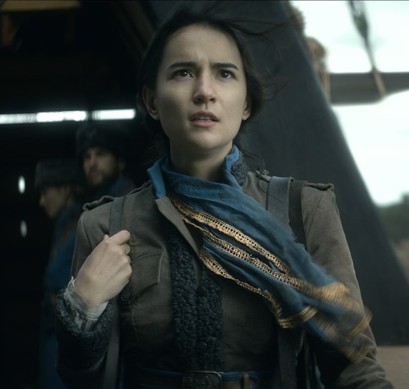 Jessie Mei Li as Alina Starkov in 'Shadow and Bone'