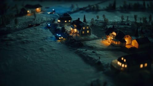 The town of Knutby in 'Pray, Obey, Kill' via the HBO press site