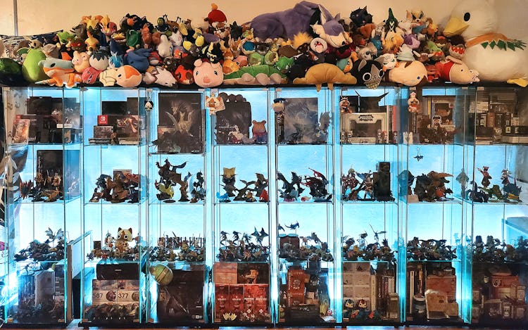 Veronica’s Monster Hunter collection.