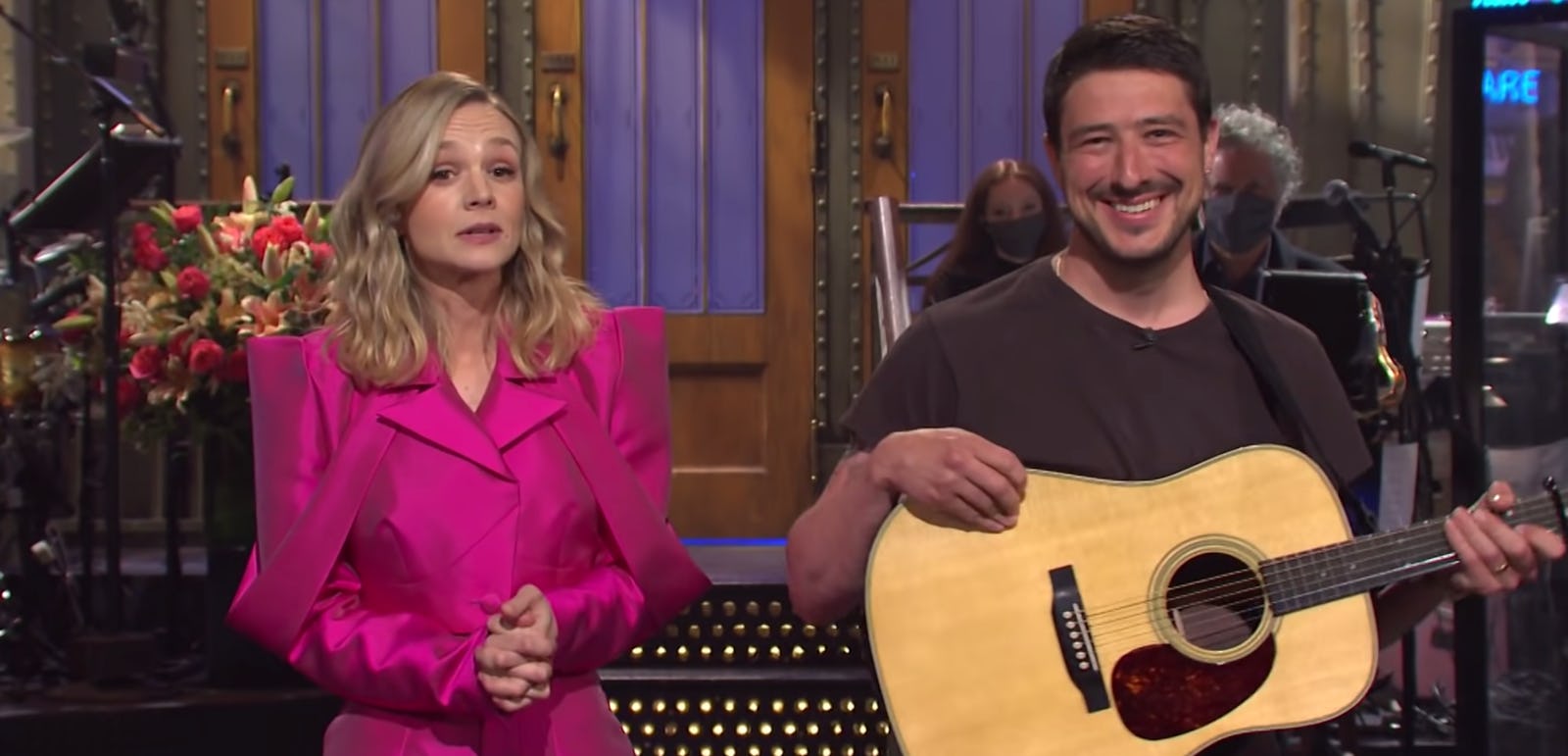 Carey Mulligan's 'SNL' Speech Was Gatecrashed By Her Husband