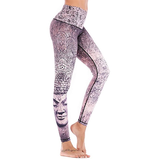 Chisportate Printed Yoga Leggings