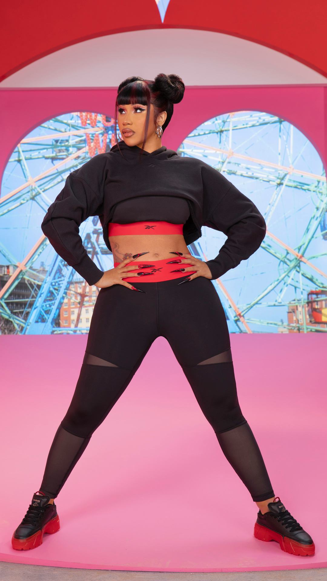 How To Buy Cardi B X Reebok's Summer 2021 Apparel Collection