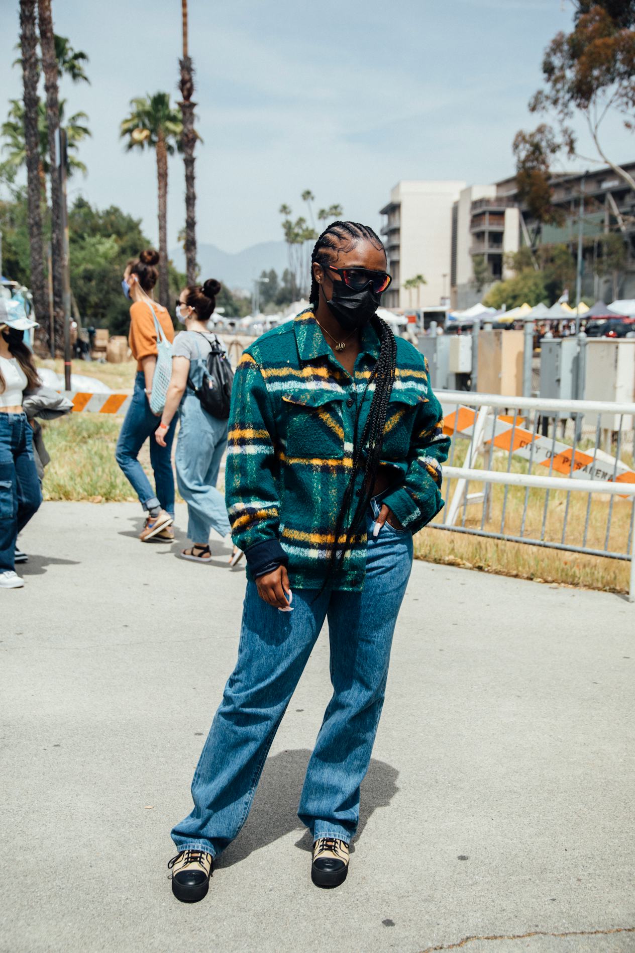 The Rose Bowl Flea Market's 2021 Reopening Brought The Best Street Style