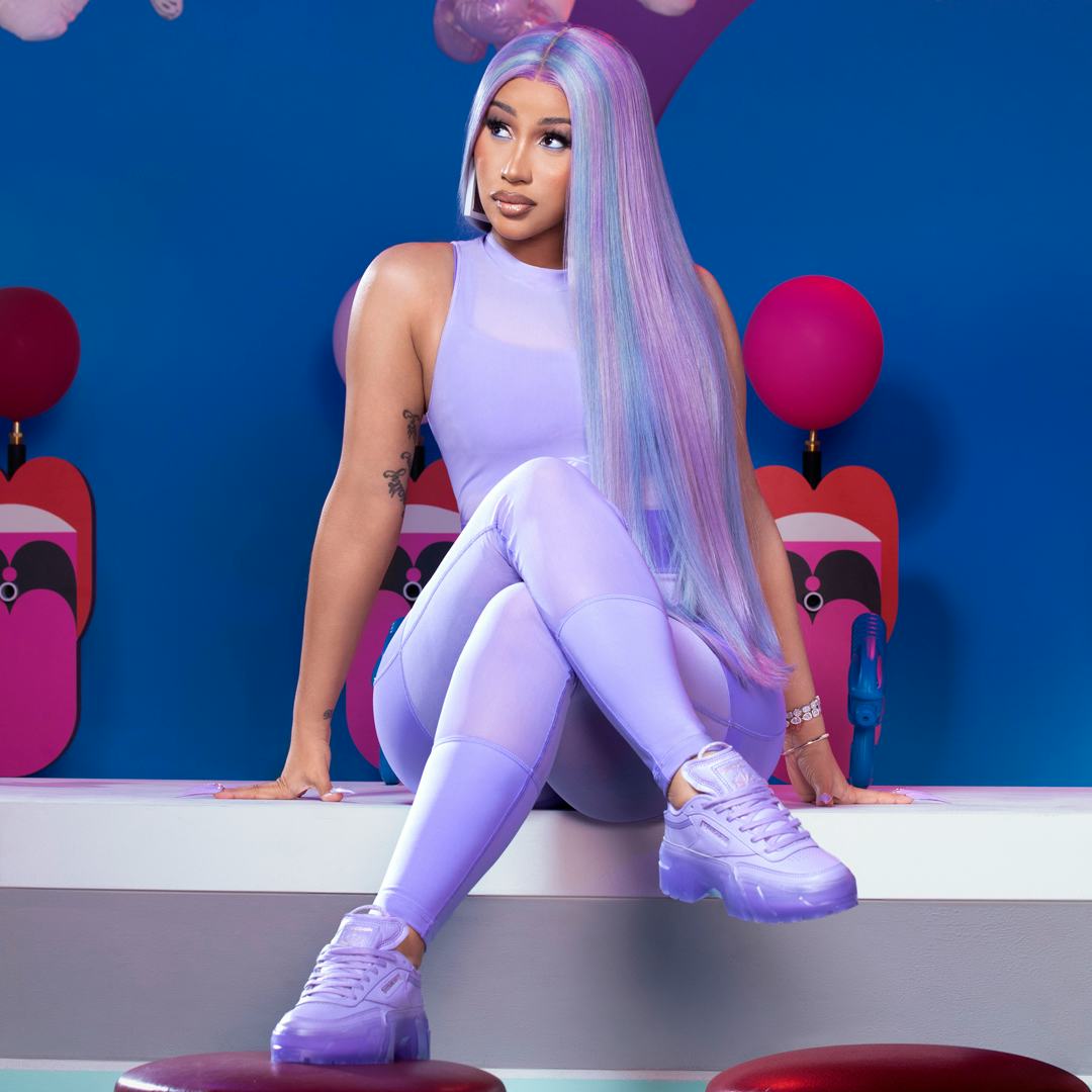 cardi b reebok shirt