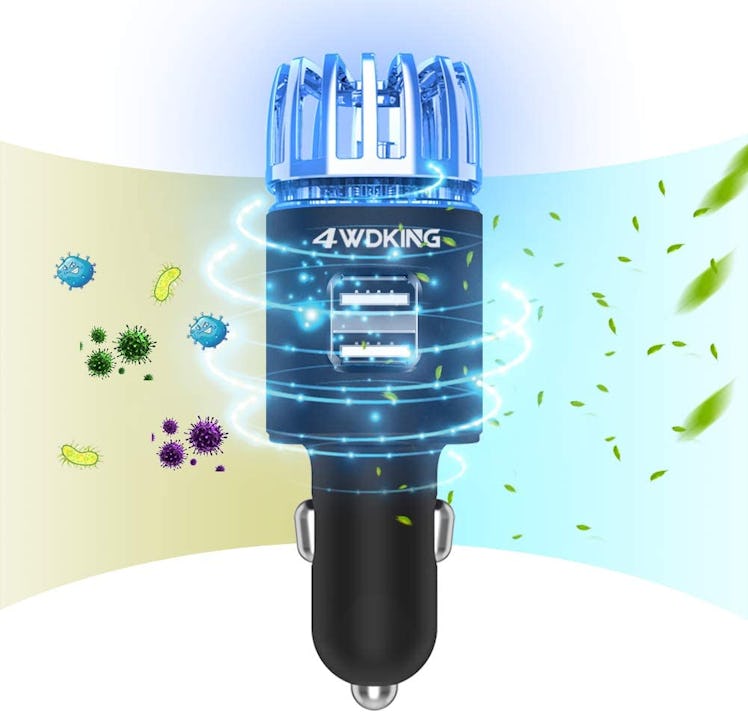 4WDKING Car Air Purifier Ionizer