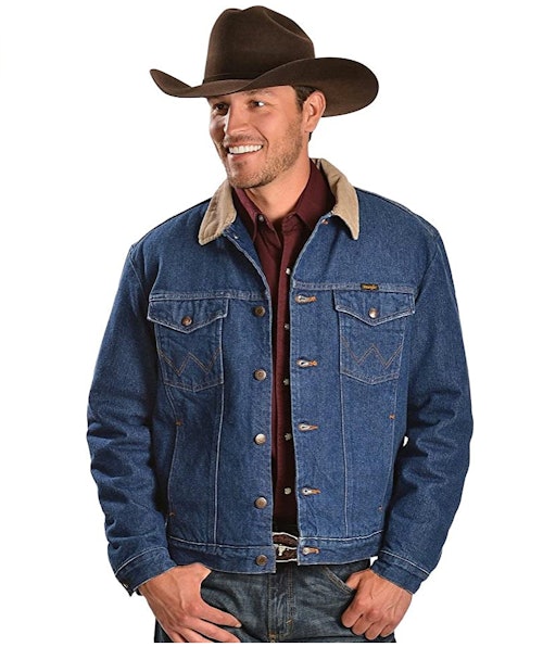 Wrangler Blanket Lined Denim Jacket 