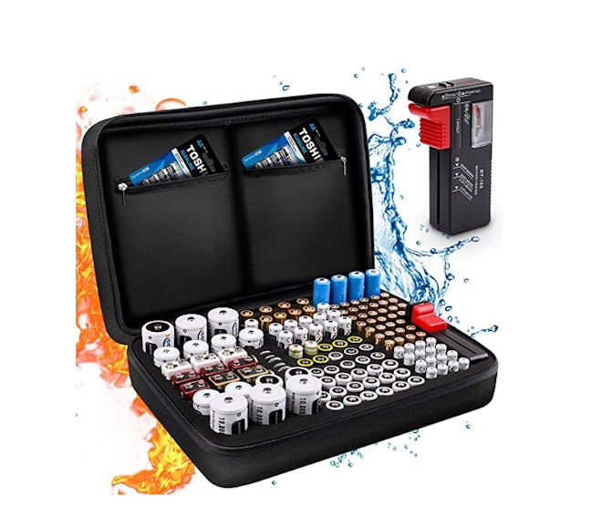 Keenstone Battery Organizer Storage Case