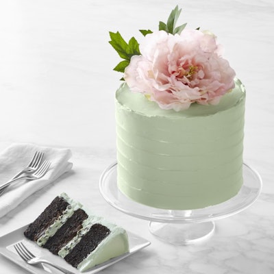 This mint chocolate chip cake from The Cake Bake Shop at Williams Sonoma is a sweet gift for a wife ...