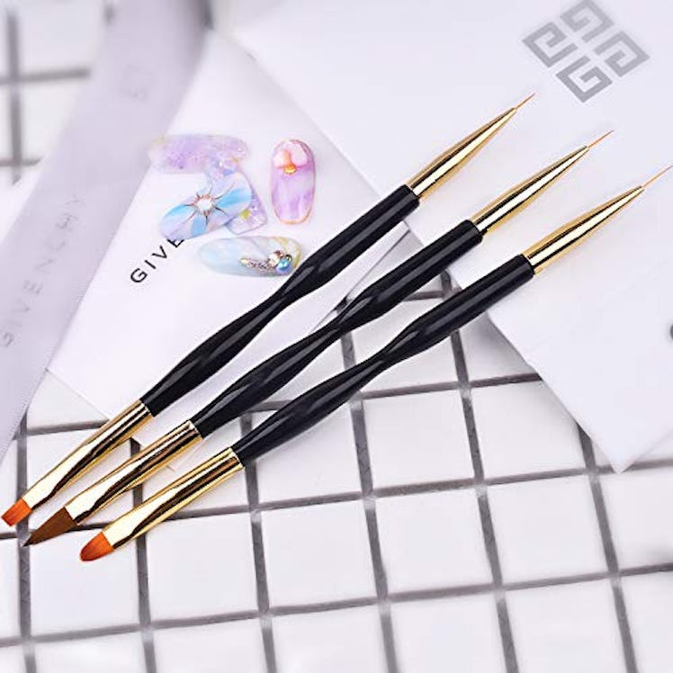 FULINJOY Dual End Nail Drawing Pens (3 Pieces)