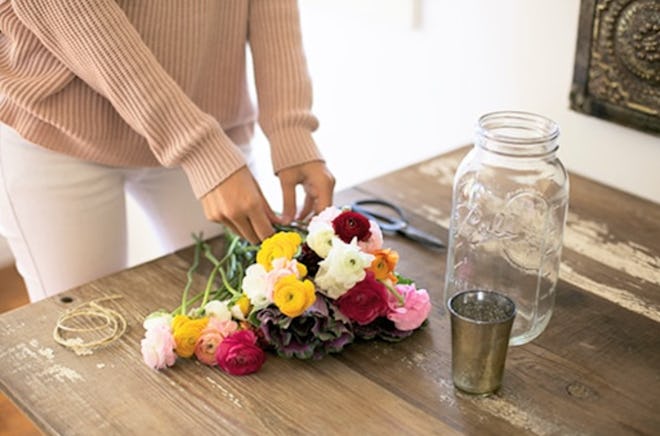 A Bouqs 10-16 stem monthly flower subscription is a wonderful Mother's Day gift for your wife.