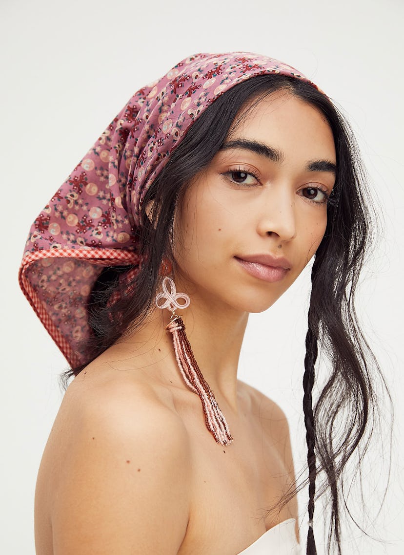 Butterfly Meadows Silk Bandana