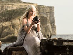 Emilia Clarke as Daenerys Targaryen in Game of Thrones