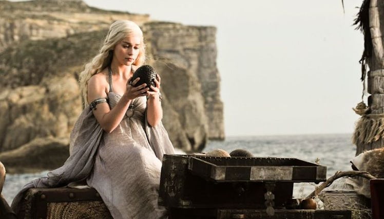 Emilia Clarke as Daenerys Targaryen in Game of Thrones