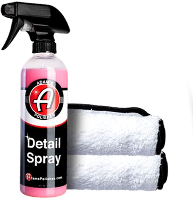 Adam's Polishes Detail Spray & Microfiber Towel Combo Kit