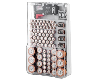 The Battery Organizer Storage Case and Tester