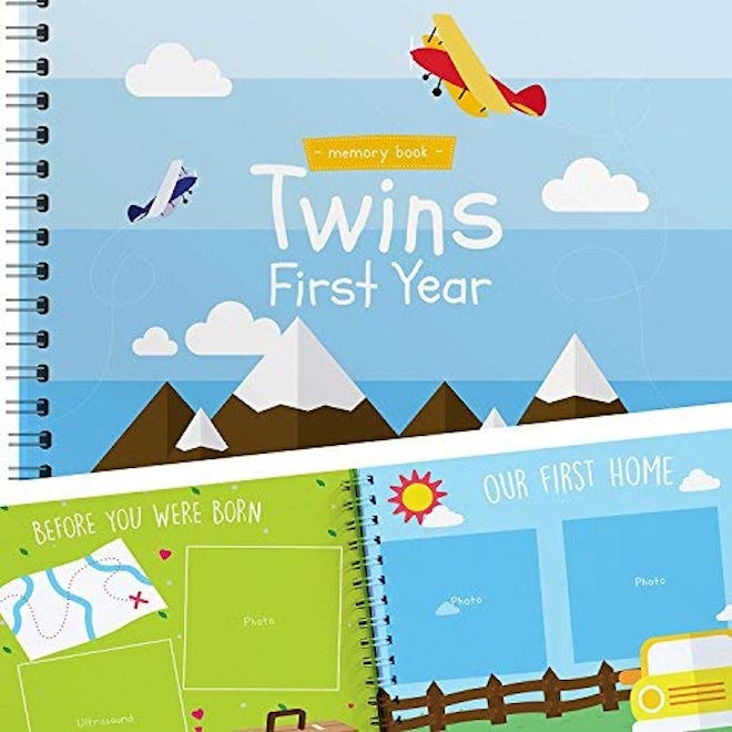 Unconditional Rosie Twins First Year Memory Book