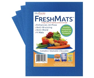 Bluapple FreshMats Refrigerator Fruit and Vegetable Shelf Liner
