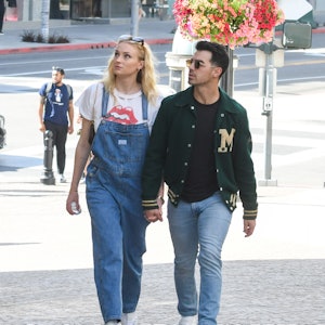 Sophie Turner and Joe Jonas are seen on February 28, 2020 in Los Angeles, California. 