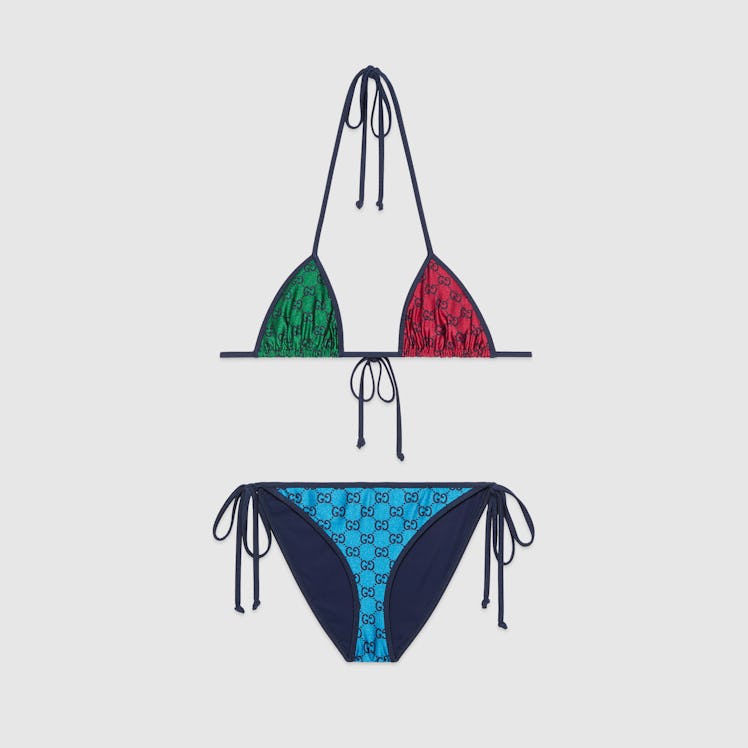GG Multicolor Jersey Bikini