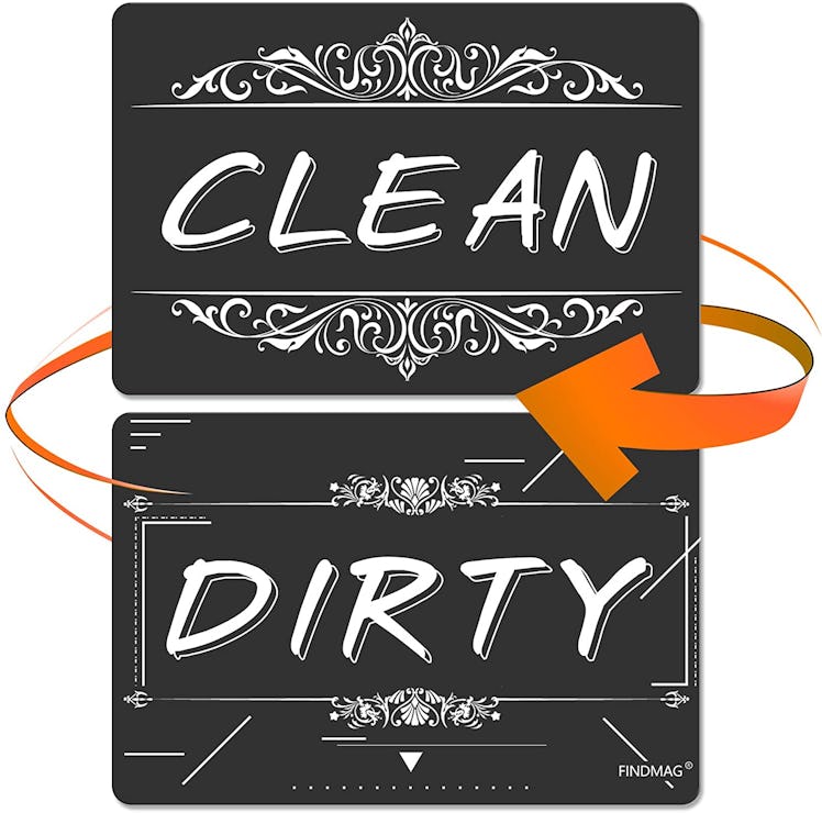 FINDMAG Dishwasher Magnet Clean/Dirty Sign