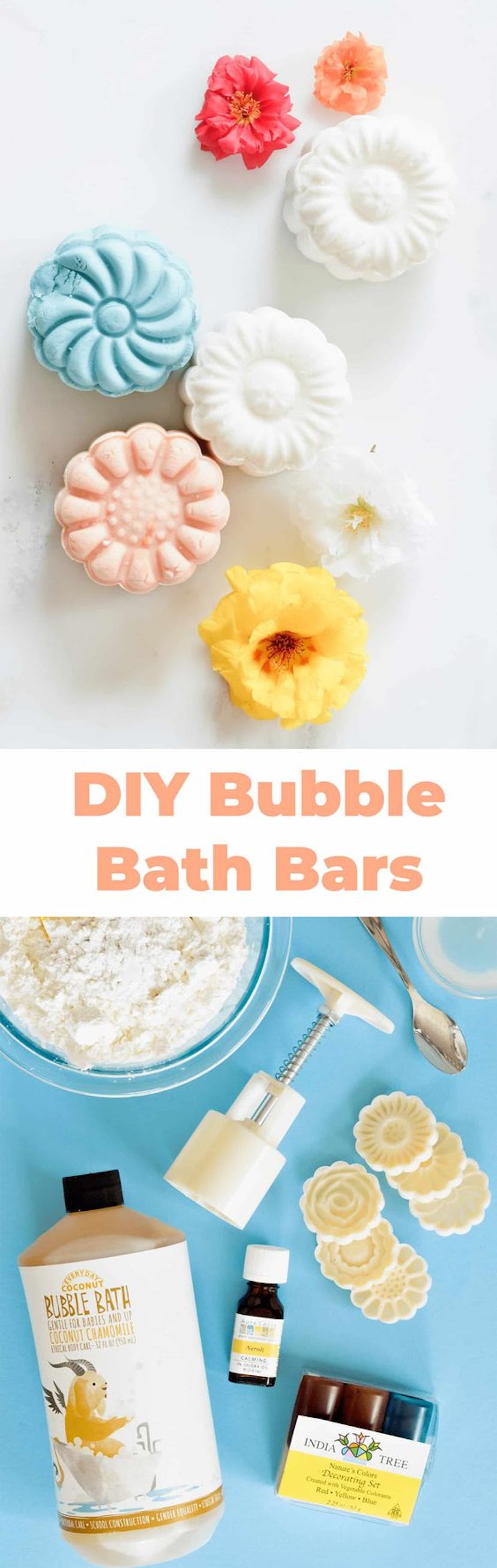 Bubble bath bars.