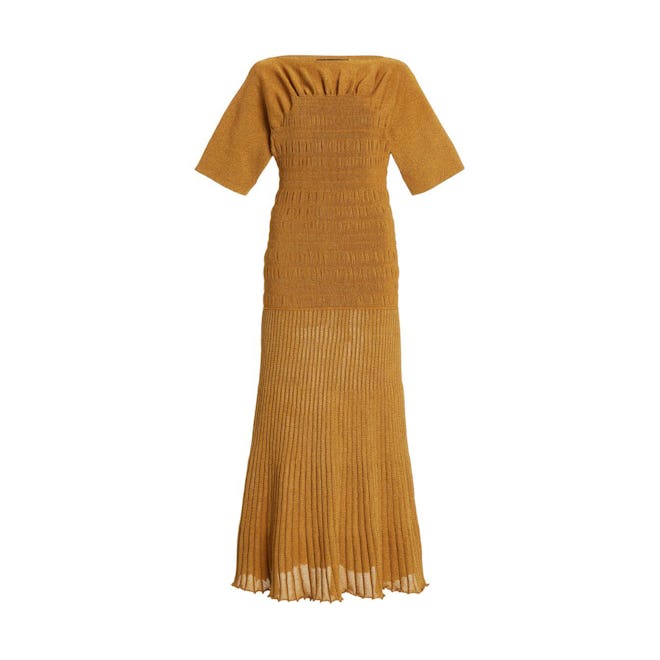 Proenza Schouler  Smock Knit Midi Dress