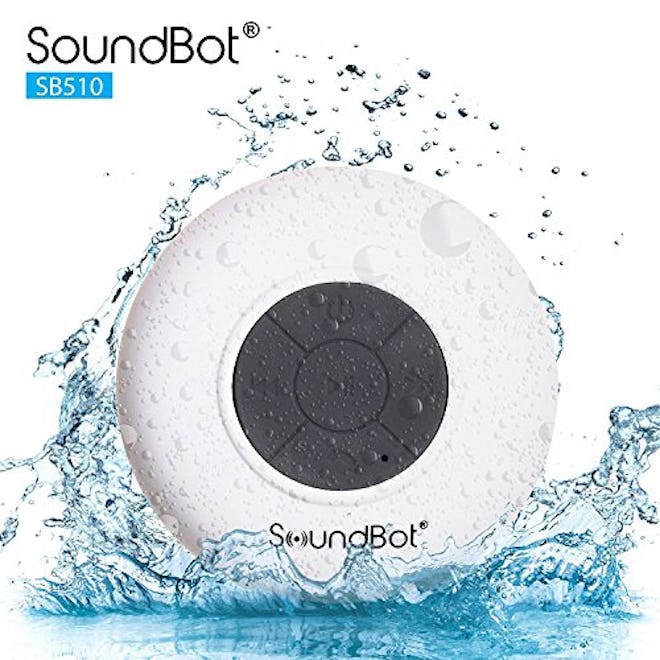 SoundBot Water Resistant Bluetooth Shower Speaker