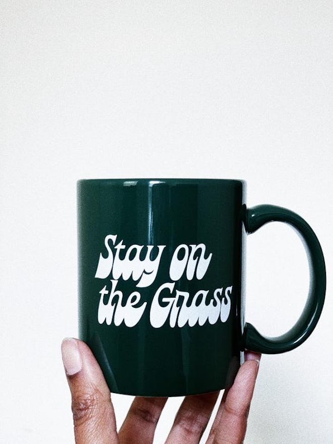 Stay on the Grass Mug