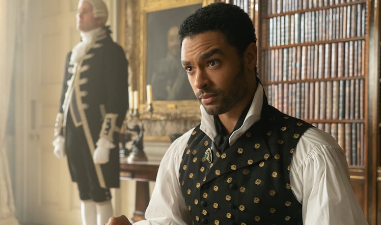Regé-Jean Page as Simon Basset duke of Hastings in Netflix's 'Bridgerton"