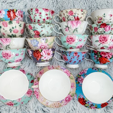 Imperfect Bulk Tea cups & Saucers with Minor Imperfections
