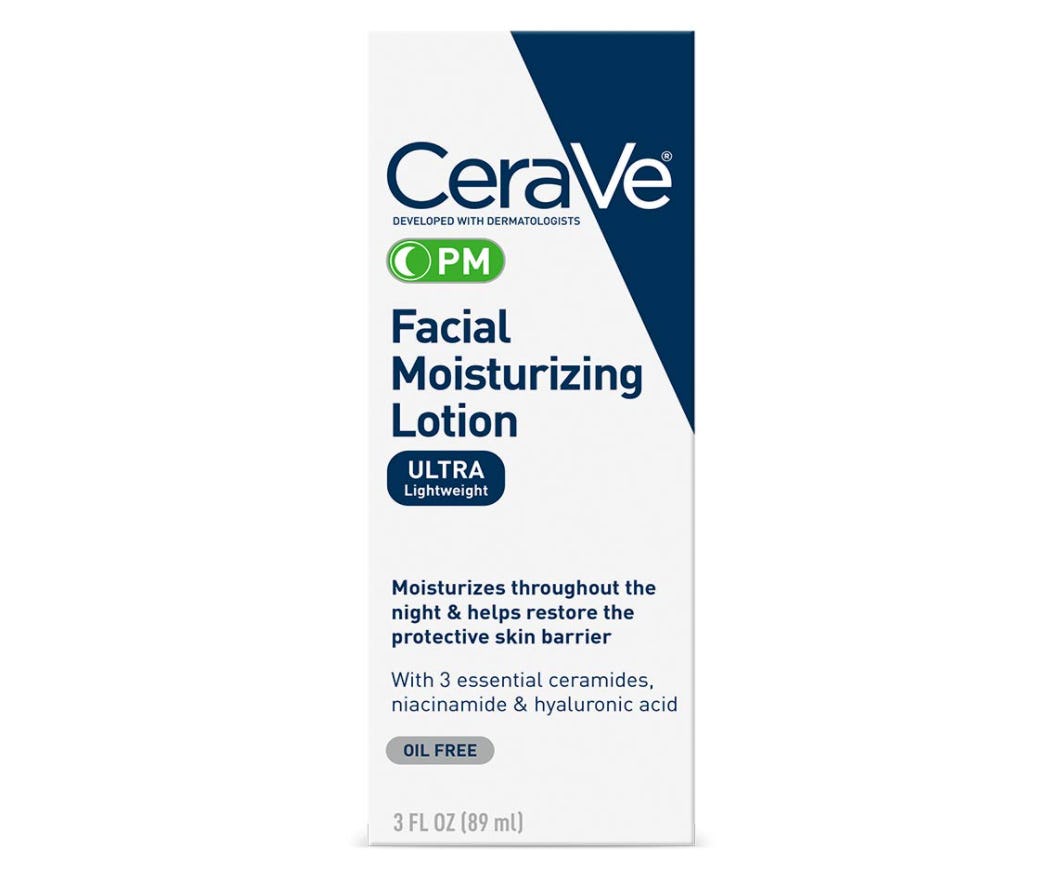 CeraVe PM Facial Moisturizing Lotion