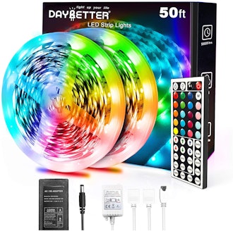 Daybetter 5050 RGB LED Lights Strip With Remote