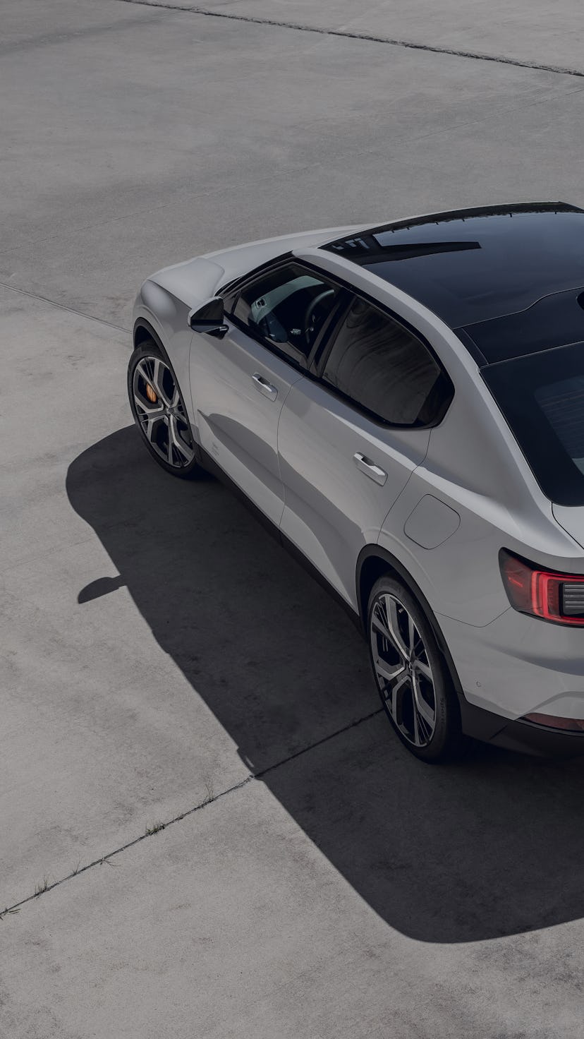 Polestar 2 from above