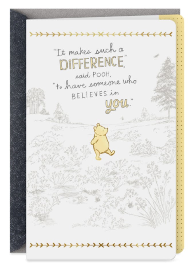 Pooh Bear Card