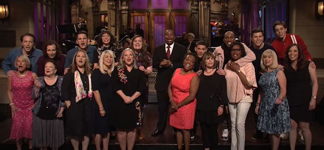 'Saturday Night Live' cast celebrated Mother's Day with their moms in 2018. 