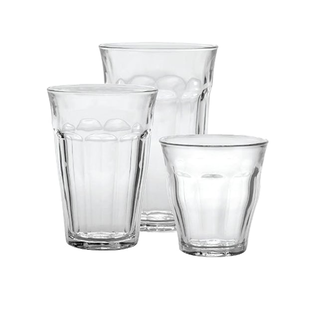 Duralex Clear Drinking Glasses & Tumbler Set