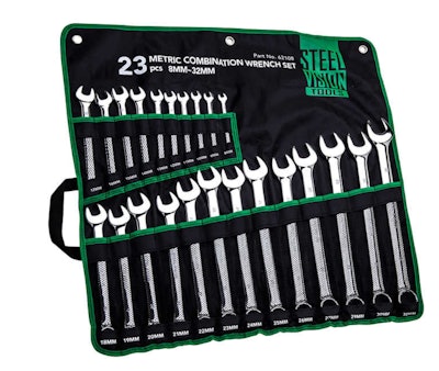 Steel Vision 23-piece Metric Combination Wrench Set