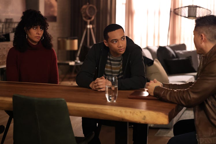 CHRISTINA MOSES as Regina and ADAM SWAIN as Tyrell in 'A Million Little Things' Season 3, Episode 11