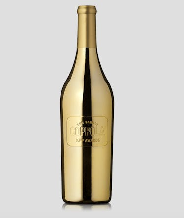 Coppola's Academy Awards Gold Wine Bottles For The 2021 Oscars Are