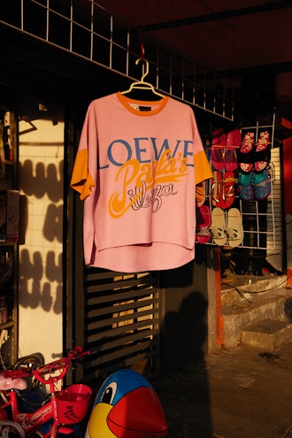 Loewe x Paula's Ibiza Oversize Short T-shirt