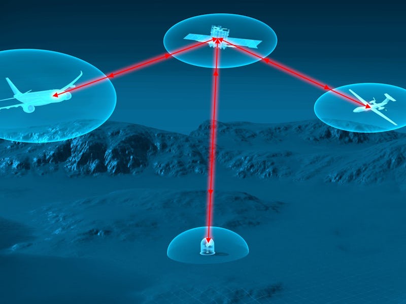 Airbus UltraAir laser communication system