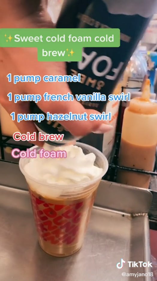 These Dunkin' Cold Brew hacks include so many sweet options.